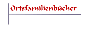 Ortsfamilienbücher