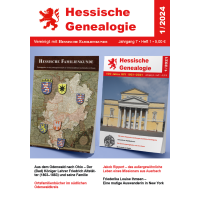 Hessische Genealogie 1/2024