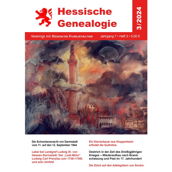 Hessische Genealogie 3/2024