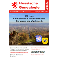 Hessische Genealogie 4/2024