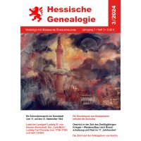 Hessische Genealogie (Jahrgang 2024)