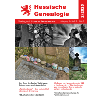Hessische Genealogie (Jahrgang 2025)