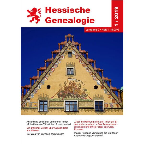 Hessische Genealogie 1/2019