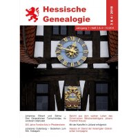 Hessische Genealogie (Jahrgang 2018)