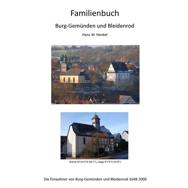 Familienbuch Burg-Gemünden und Bleidenrod