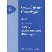 Grundriß der Genealogie Band 6