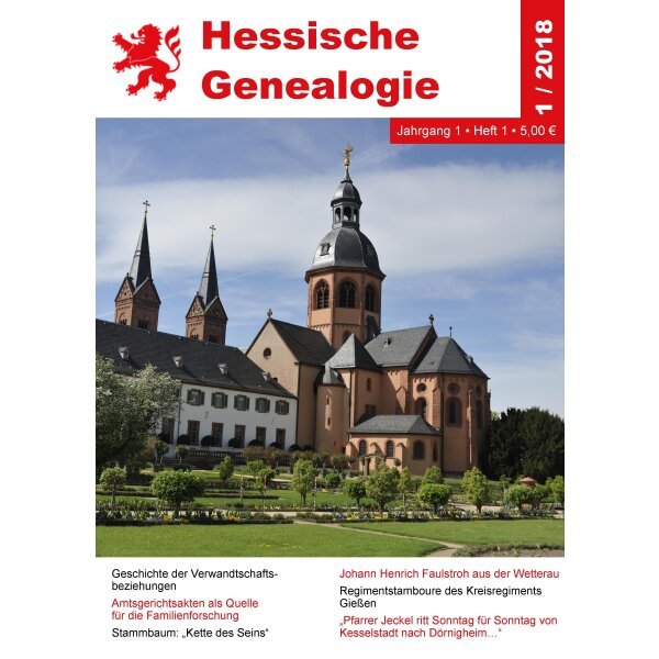 Hessische Genealogie 1/2018