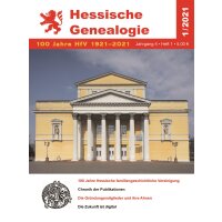 Hessische Genealogie 1/2021