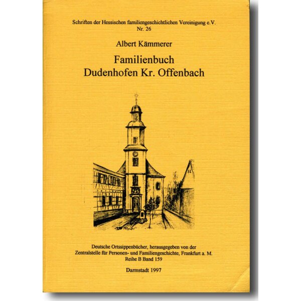 Familienbuch Dudenhofen Kr. Offenbach